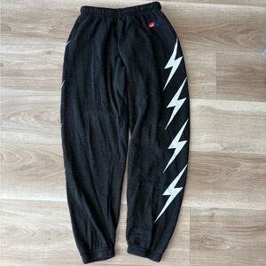 Aviator Nation lightning bolt sweatpants